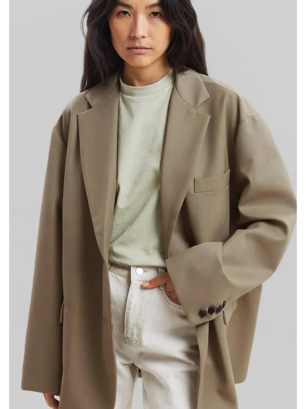 The Frankie Shop oversized boyfriend blazer